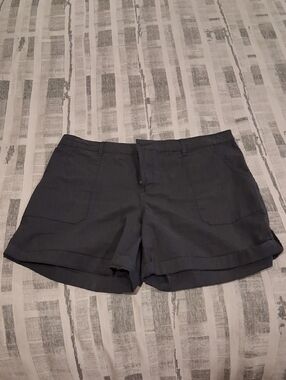 Sanctuary Dark Charcoal Casual Bermuda Shorts